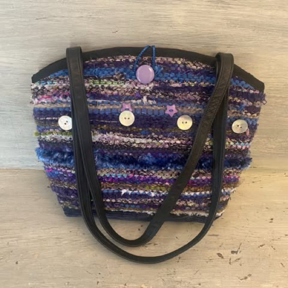 Endless Possibilities Shoulderbag Purse Handcrafted‎ Colorful Rag Bag Like New